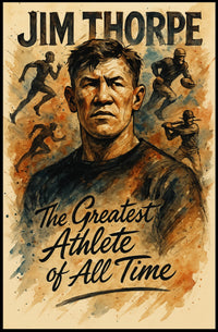 Jim Thorpe Legendary Athlete Tribute Jim Thorpe Poster