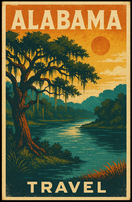 Explore Alabama Poster