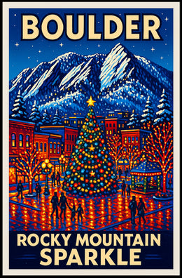 Boulder Holiday Celebration Poster