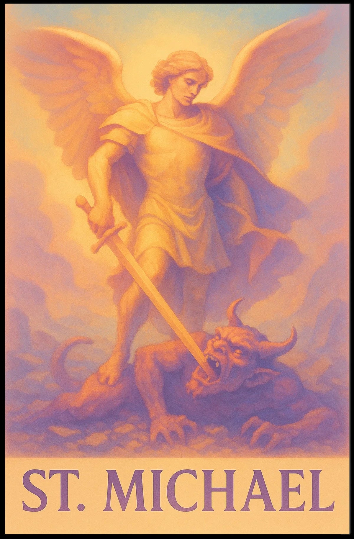 St. Michael The Archangel Poster