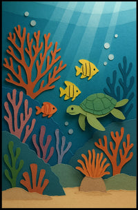Underwater Wonderland Poster