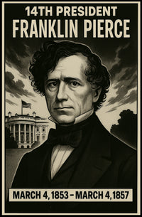 Franklin Pierce 14Th President Poster