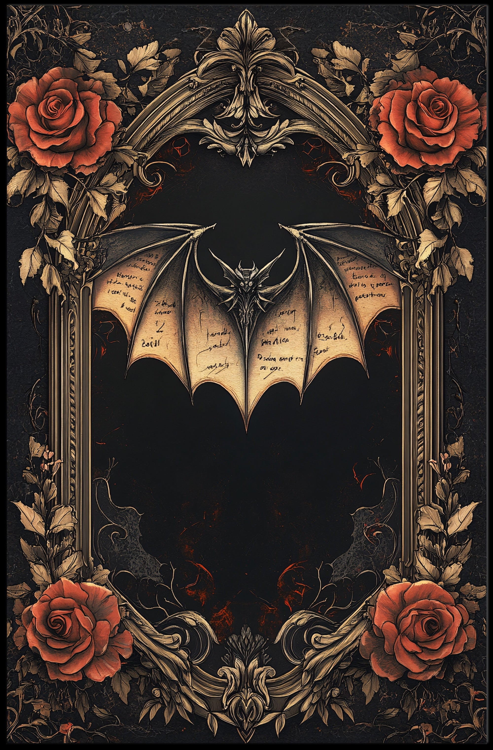 Gothic Elegance Poster