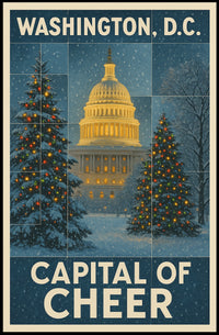 Washington, D.C. Capital Of Cheer Poster