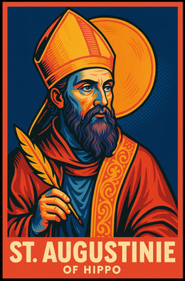St. Augustine of Hippo Poster