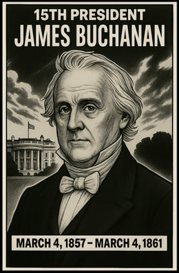 James Buchanan 15Th President Poster