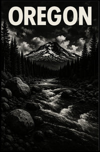 Majestic Oregon Landscape Poster