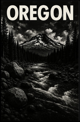 Majestic Oregon Landscape Poster