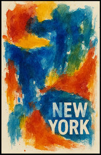 New York in Color Poster