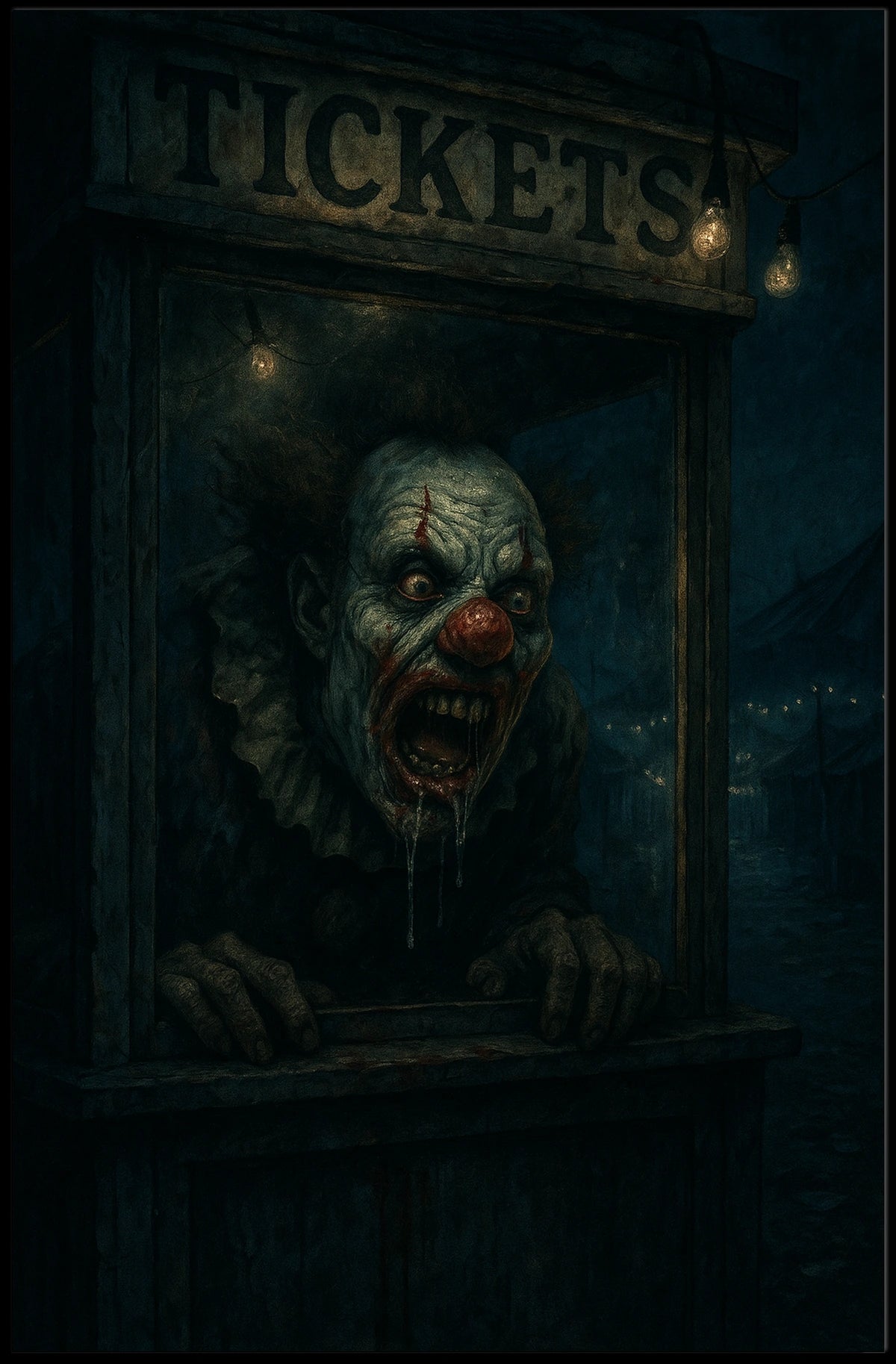 The Haunting Clown Poster