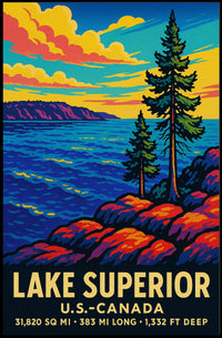 Lake Superior Scenic Poster