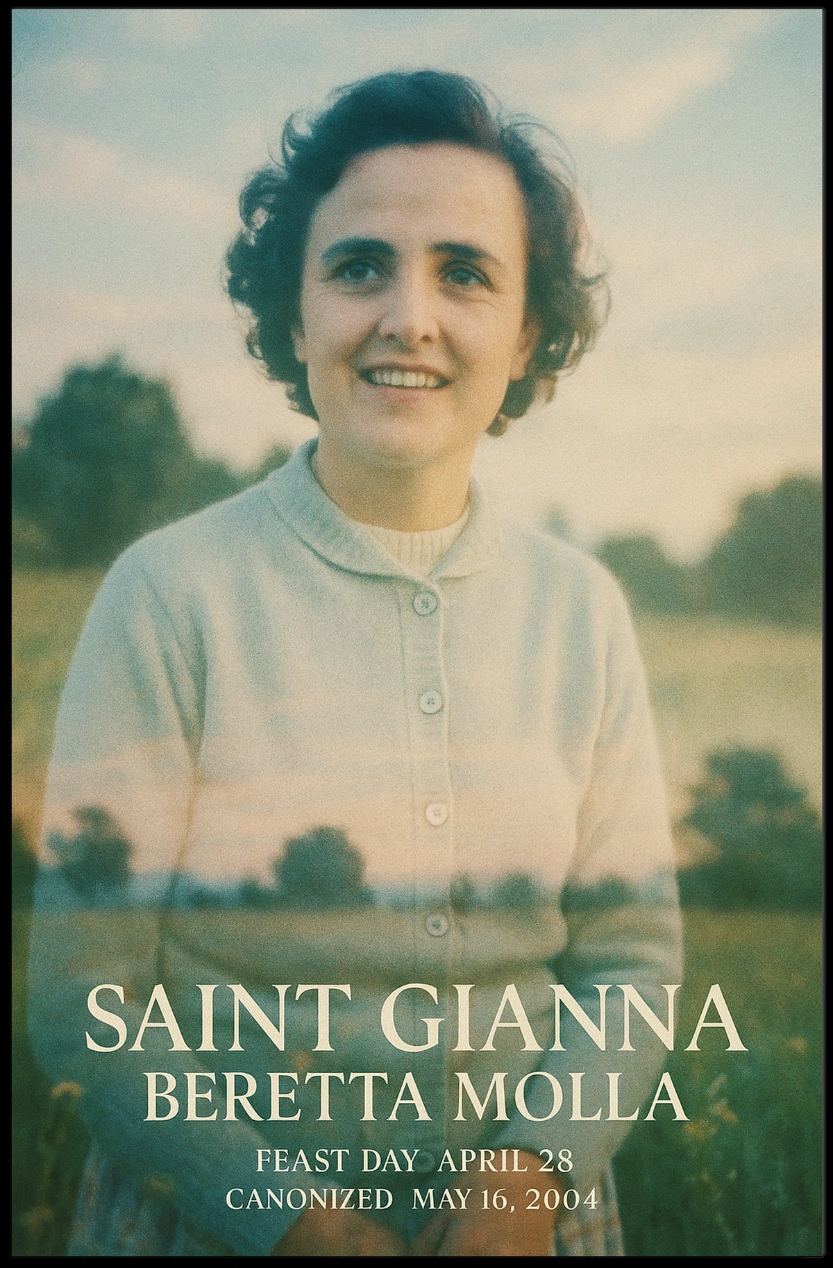 Saint Gianna Beretta Molla Poster