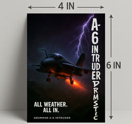 Grumman A6 Intruder All Weather Poster PosterGoat