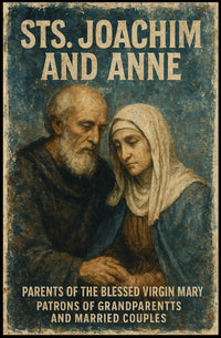 Saints Joachim And Anne Poster