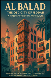 Al Balad The Old City Of Jeddah Poster