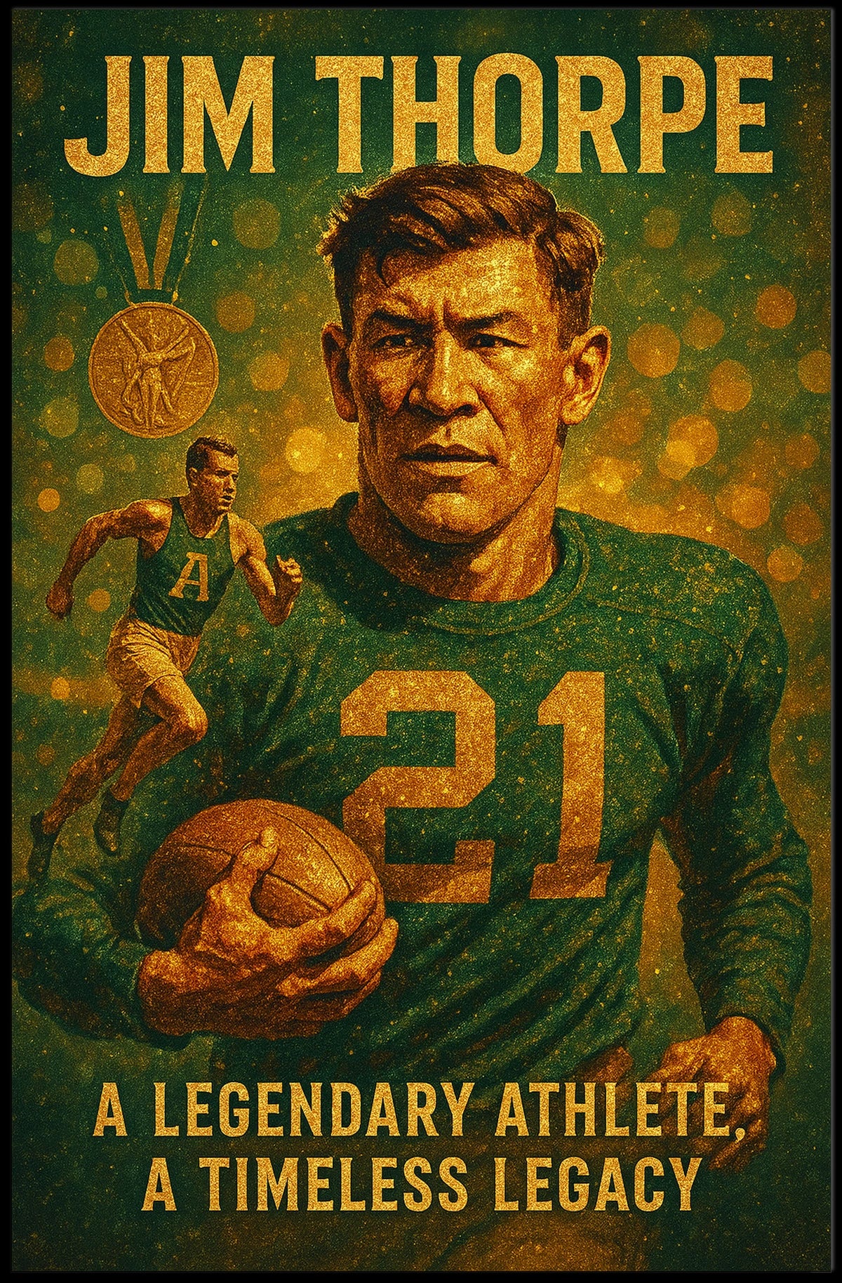 A Legendary Athlete Timeless Legacy Poster