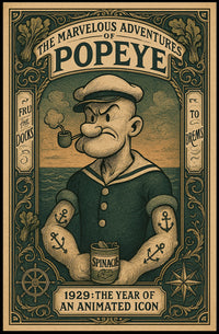 Popeye 1929 Art Poster POP-55