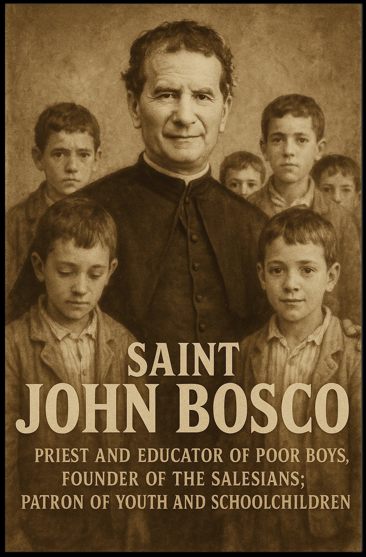 Saint John Bosco Poster