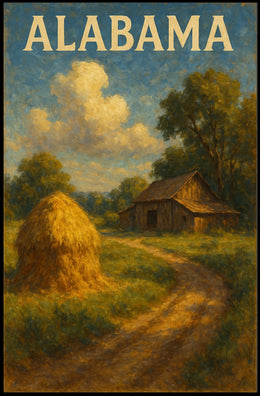 Alabama Countryside Poster