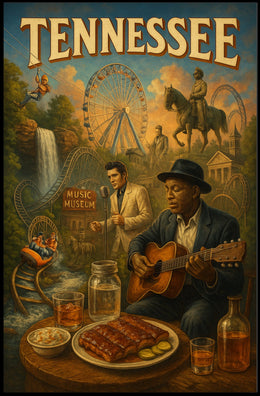 Tennessee A Cultural Journey Poster