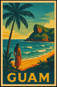 Guam Tropical Paradise Poster