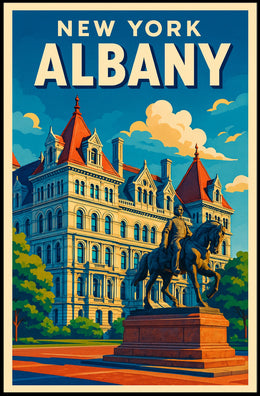 Albany Landmark Poster