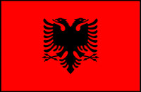 Albania Flag Poster