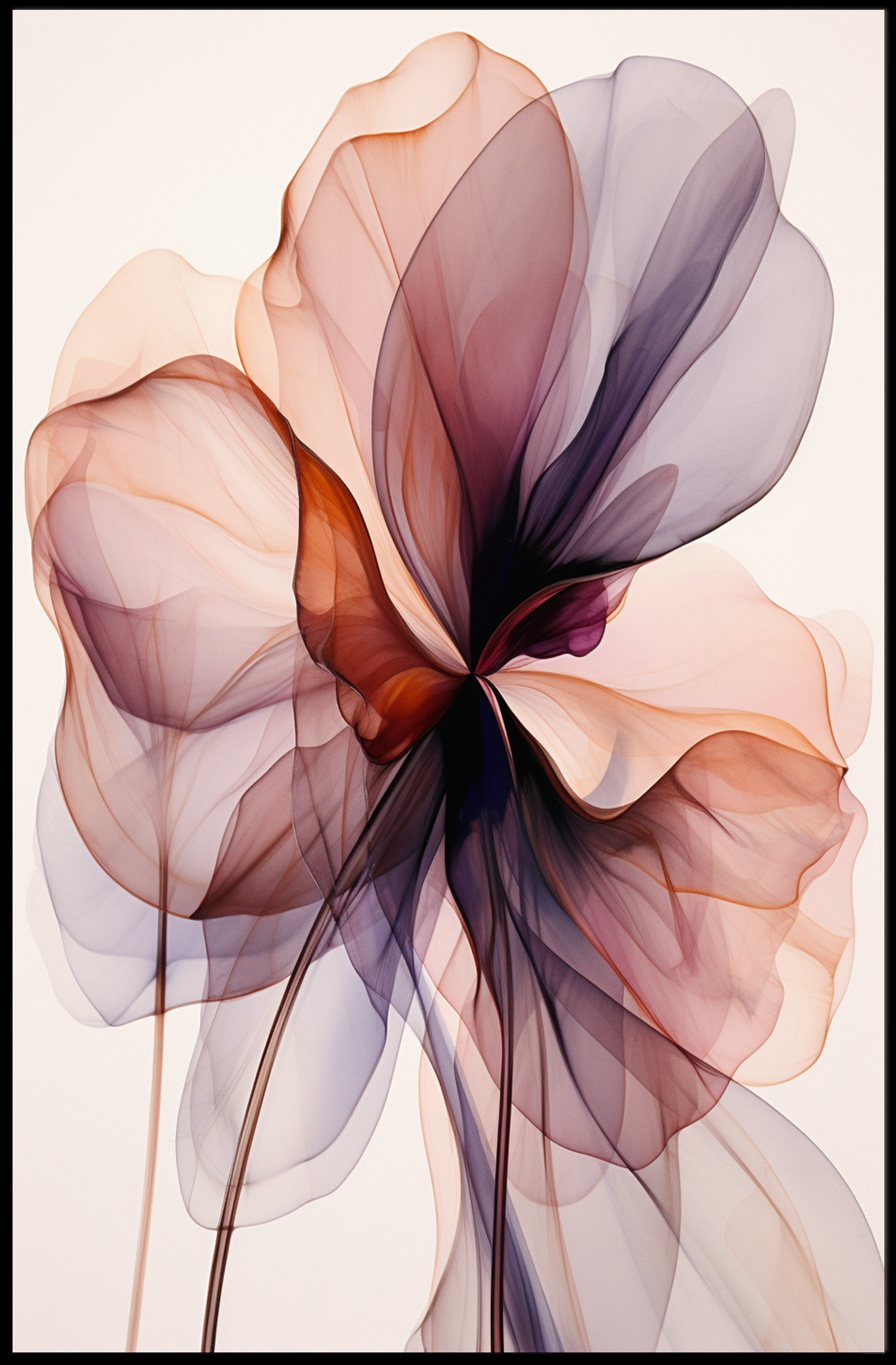 Ethereal Petals Poster PosterGoat