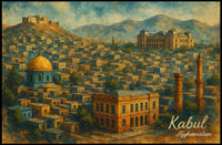 Kabul Afghanistan Poster