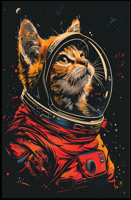 Cosmic Cat Explorer Poster