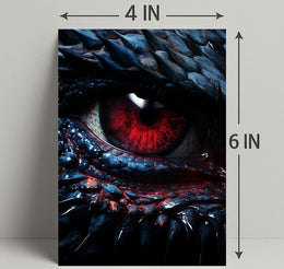 The DragonS Gaze Poster