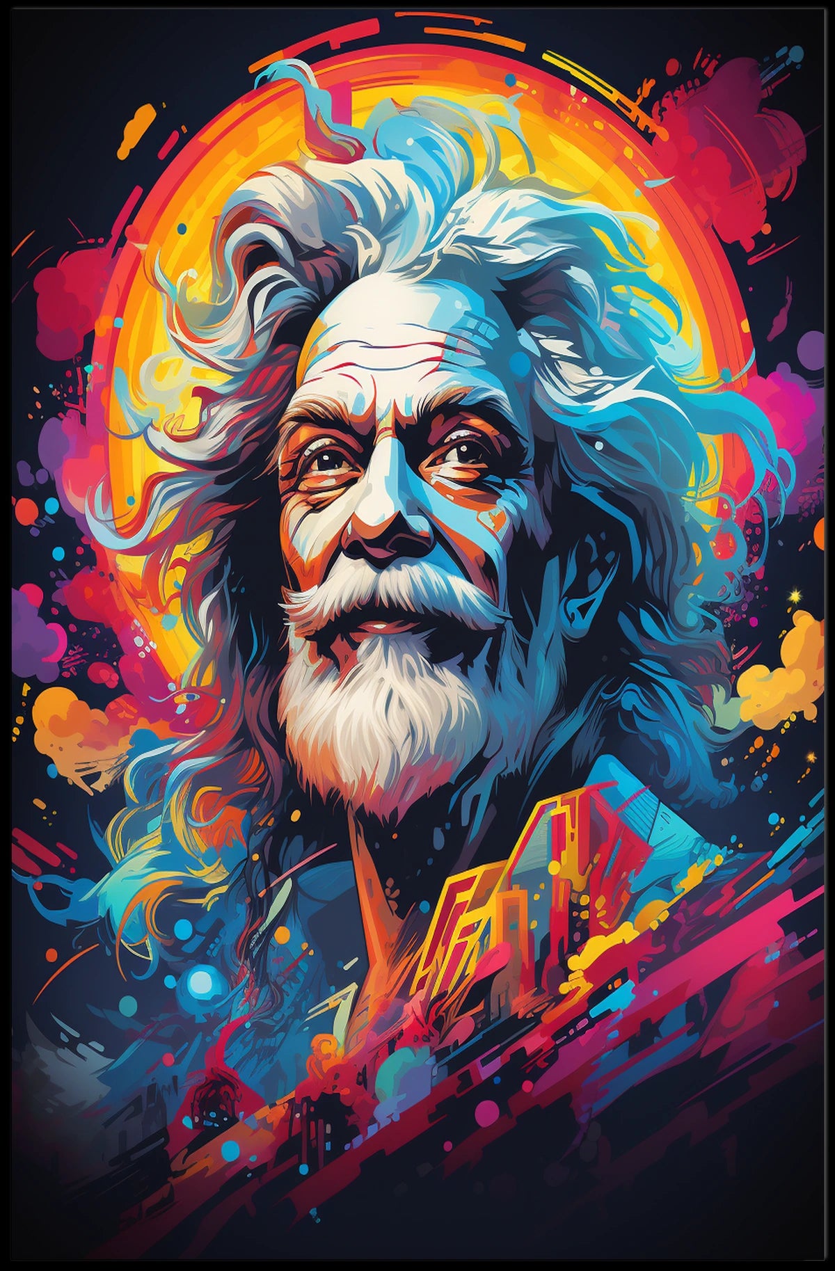 Vibrant Visionary Poster