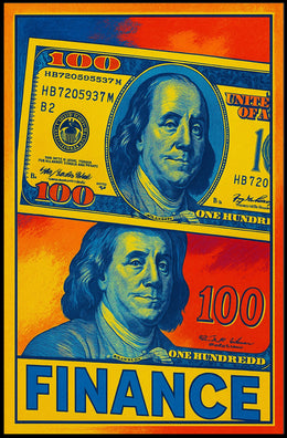 Finance and Currency Art Poster