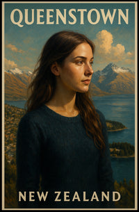 Queenstown, New Zealand Poster