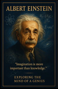 Albert Einstein Exploring The Mind Of Poster