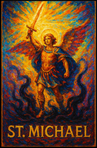 Archangel Michael Art poster