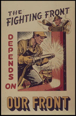 Homefront Support WWII Poster: A Symbol of Unity