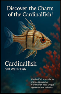 Discover The Charm Of The Cardinalfish Poster