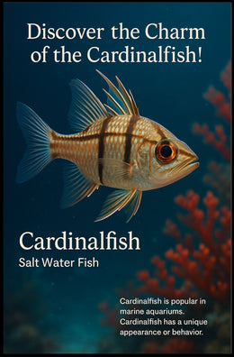 Discover The Charm Of The Cardinalfish Poster