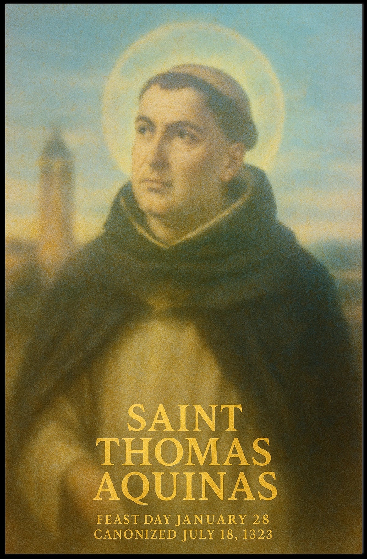 Saint Thomas Aquinas Poster