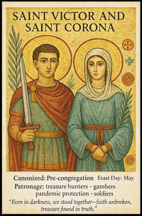 Saint Victor and Saint Corona Poster PosterGoat