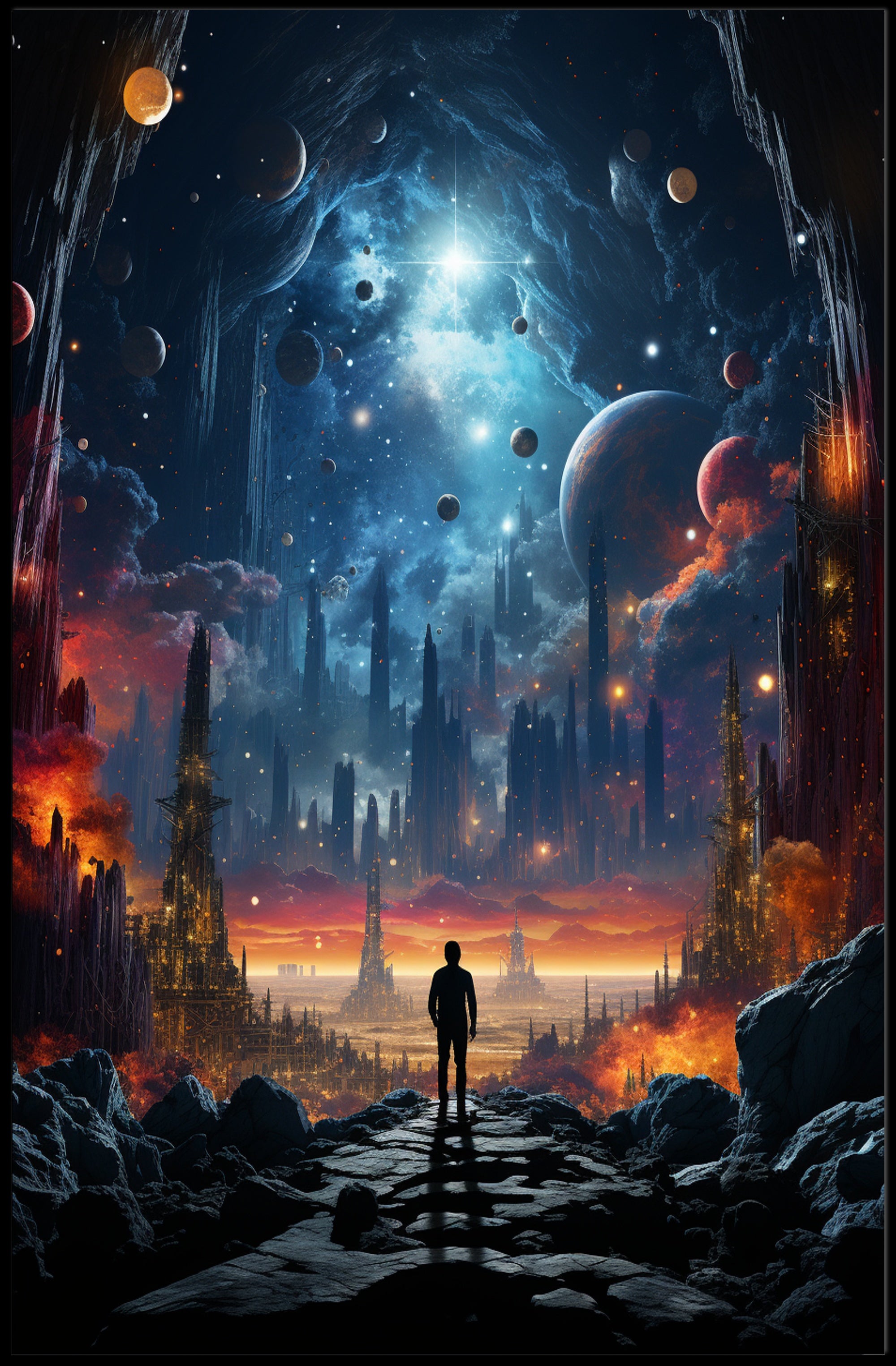 Cosmic Journey Poster