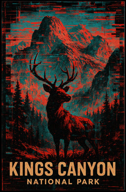 Kings Canyon National Park Poster