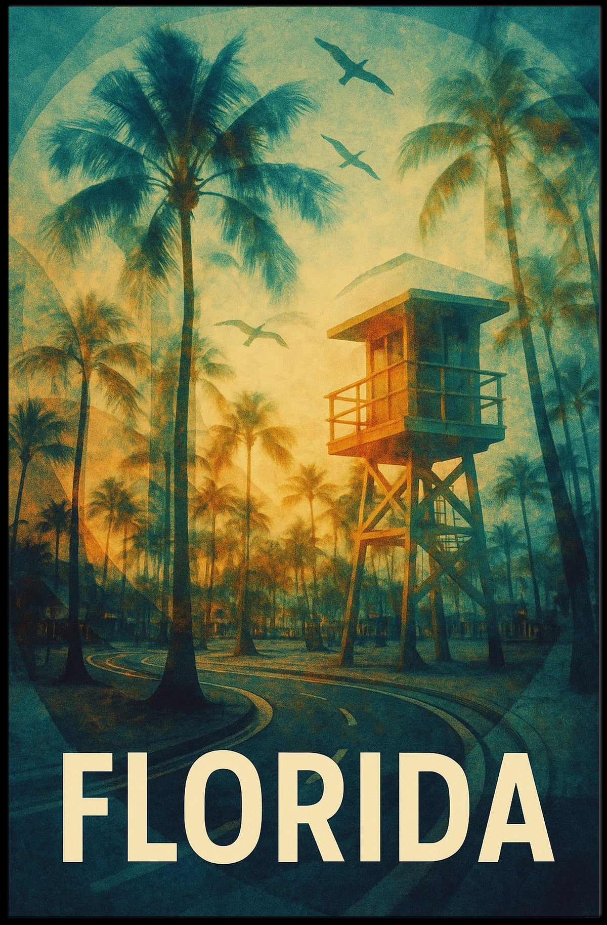 Florida Dreamscape Poster