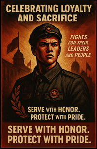 Celebrating Loyalty and Sacrifice Poster
