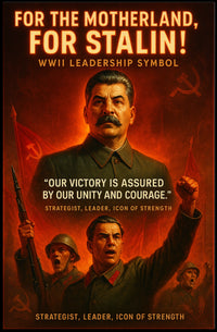For the Motherland, For Stalin Poster