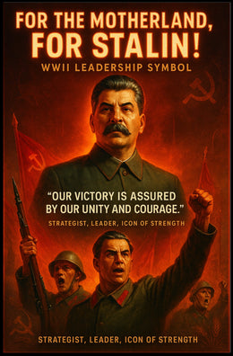 For the Motherland, For Stalin Poster