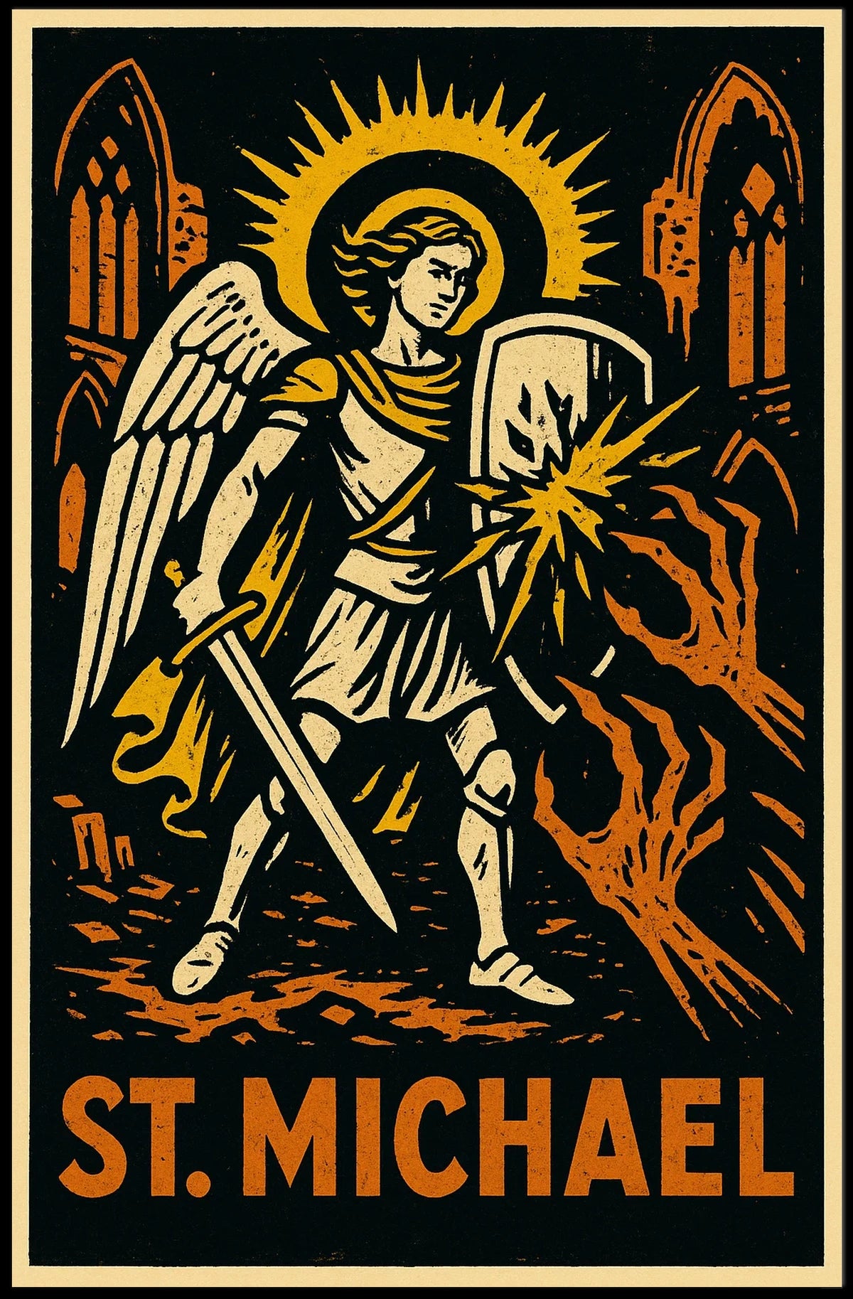 St. Michael The Archangel Poster
