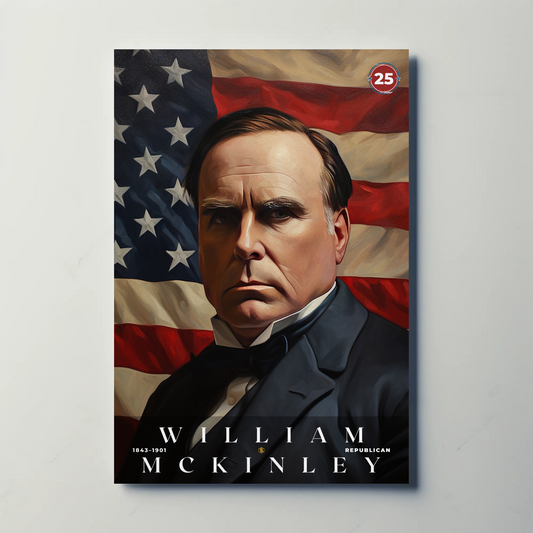 Wiliam McKinley 25th President Of The United States Portrait