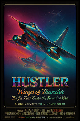 Hustler Wings Of Thunder Poster